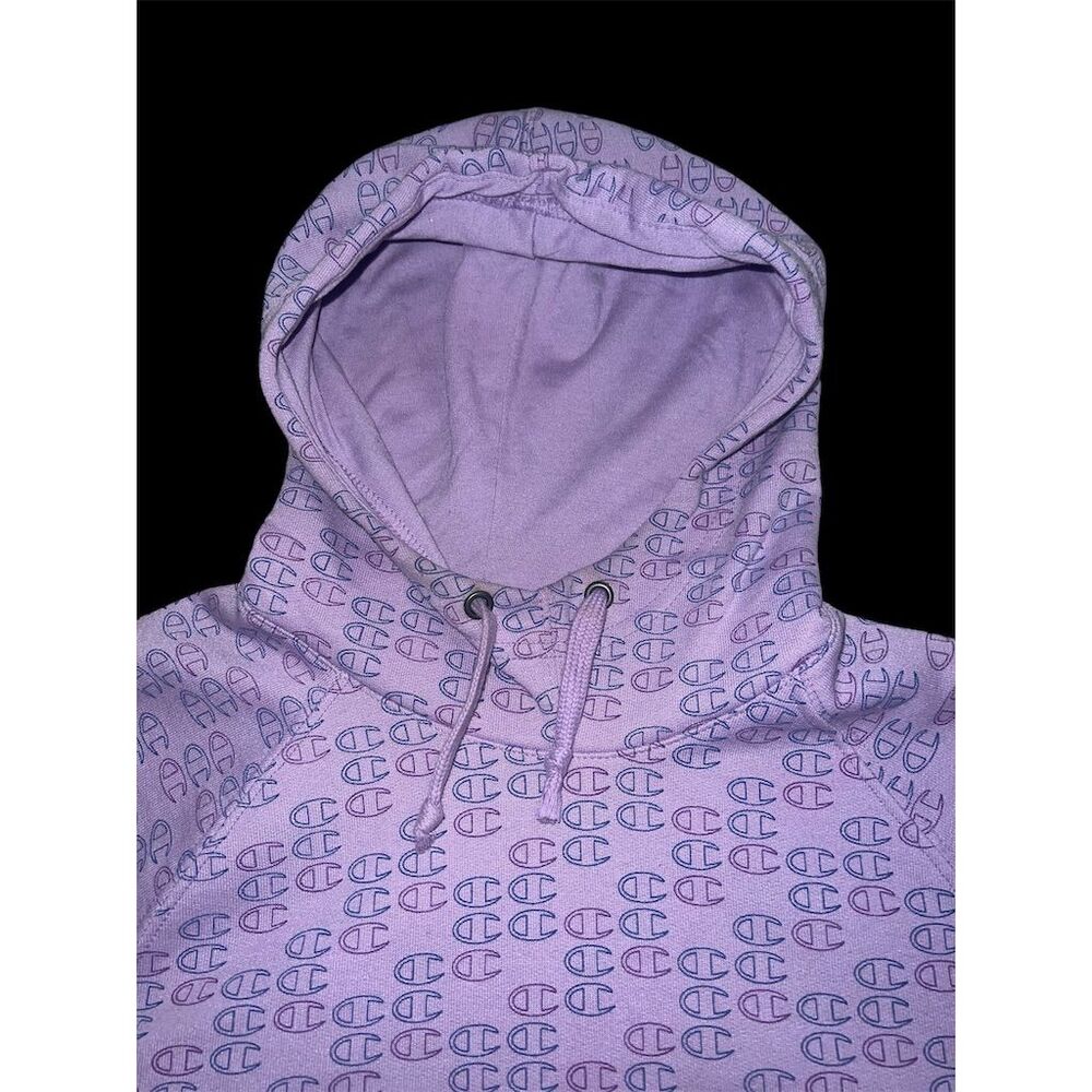 Champion Women’s Hoodie Purple Lilac M - Picture 5 of 16